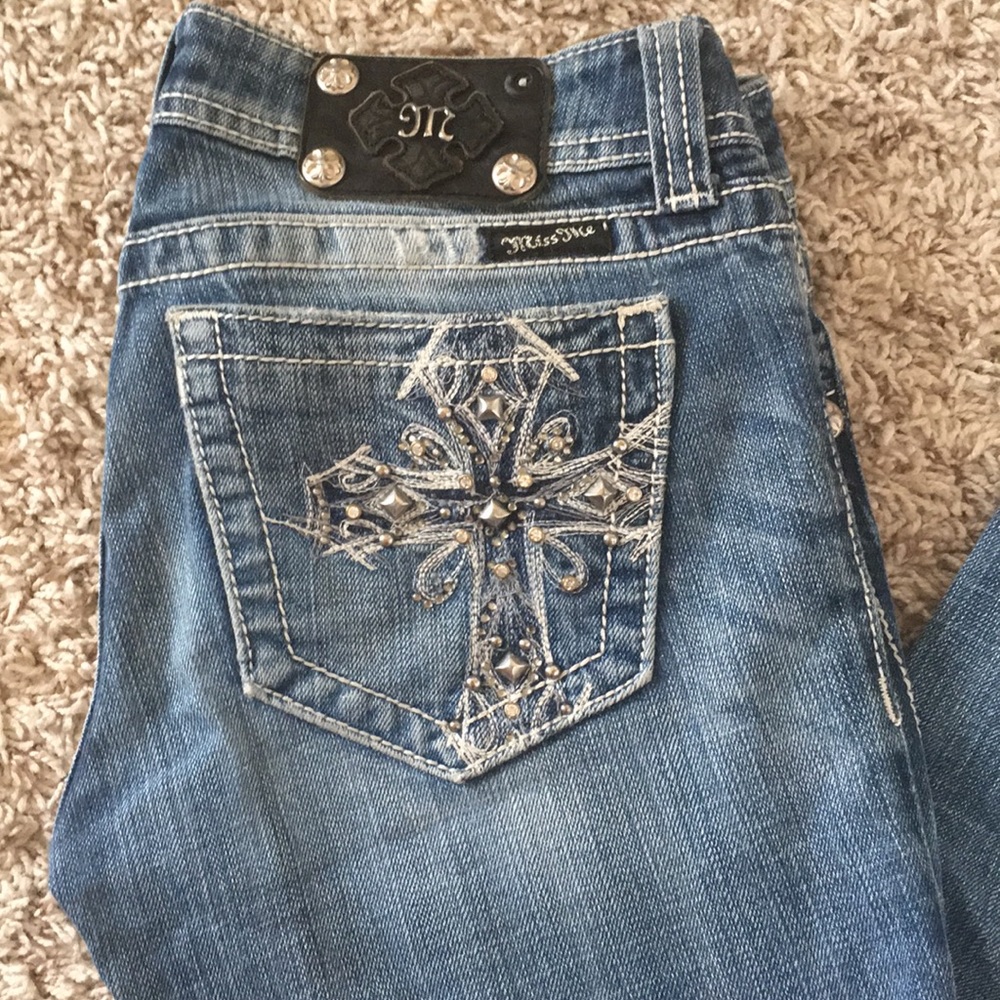 MISS ME 27 boot cut jeans